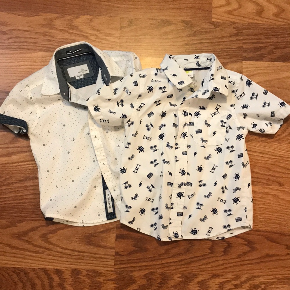 Button up short sleeve shirts